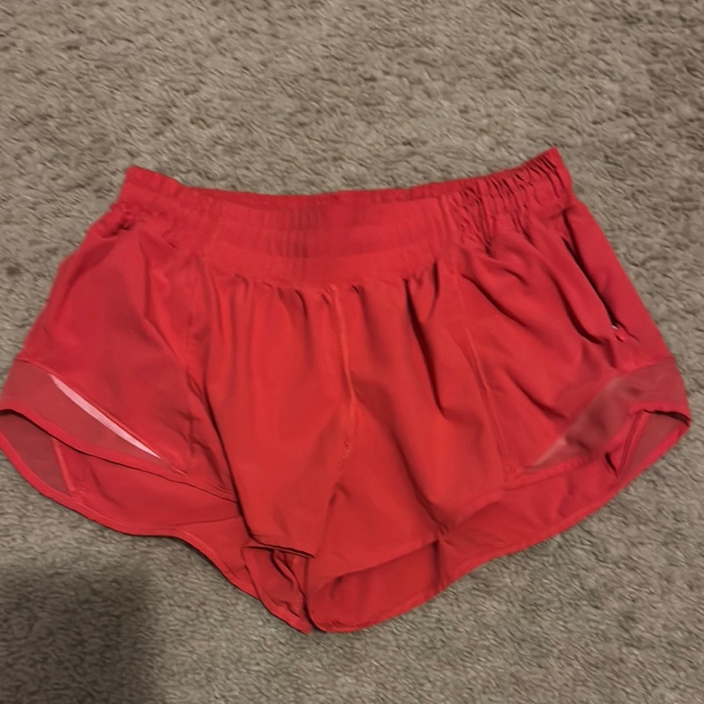 Women's Red Shorts